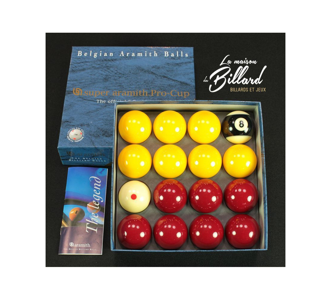 Jeux De Boules Aramith Cristal 8 Pool