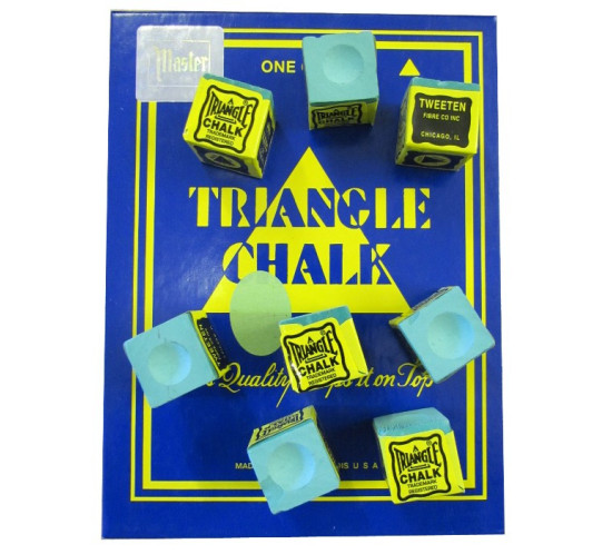 blue triangle chalk USA Original