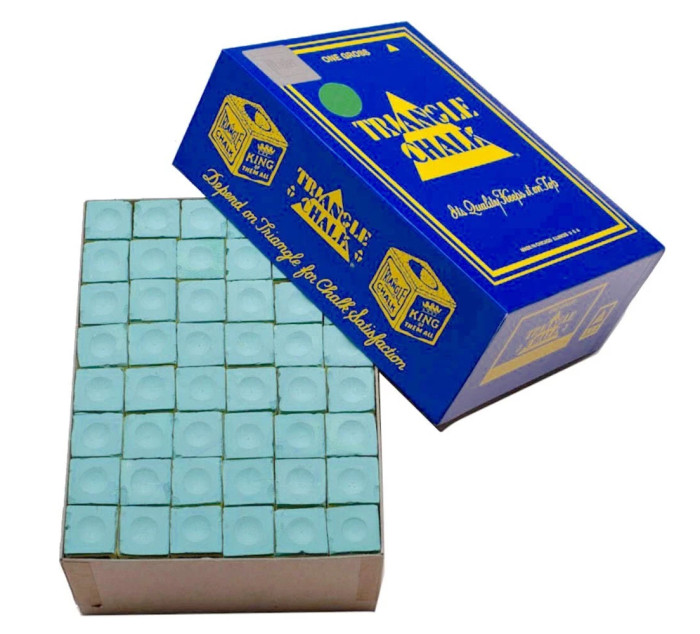blue triangle chalk USA Original