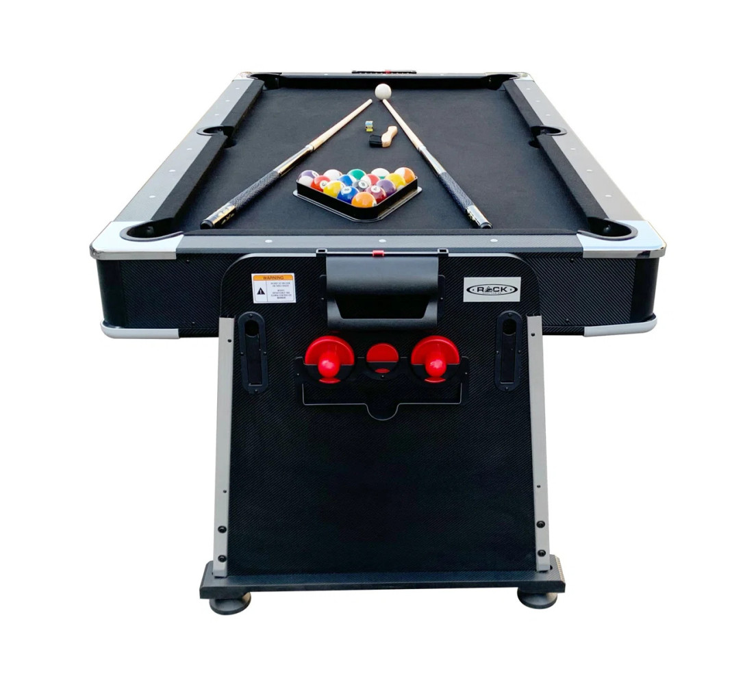 Table de Billard Domestic Multi-Jeux 3-en-1