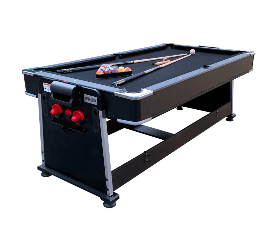 Table de Billard Domestic Multi-Jeux 3-en-1