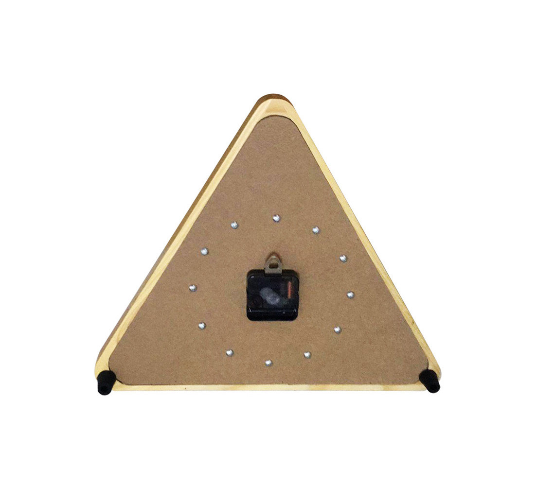Horloge Murale Billard Triangulaire