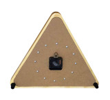 Horloge Murale Billard Triangulaire