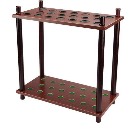 Porte-Canne de Billard 24 Queues en Bois