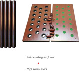Porte-Canne de Billard 24 Queues en Bois