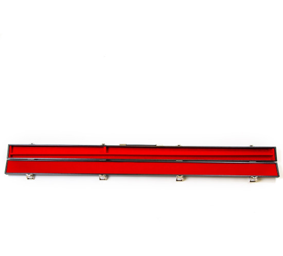 Valise Aluminium Rouge pour Queue de Billard 3/4