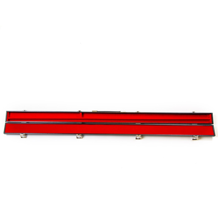 Valise Aluminium Rouge pour Queue de Billard 3/4
