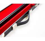 Valise Aluminium Rouge pour Queue de Billard 3/4