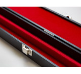Valise Aluminium Rouge pour Queue de Billard 3/4