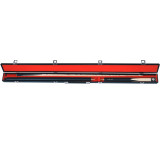 Valise Aluminium Rouge pour Queue de Billard 3/4