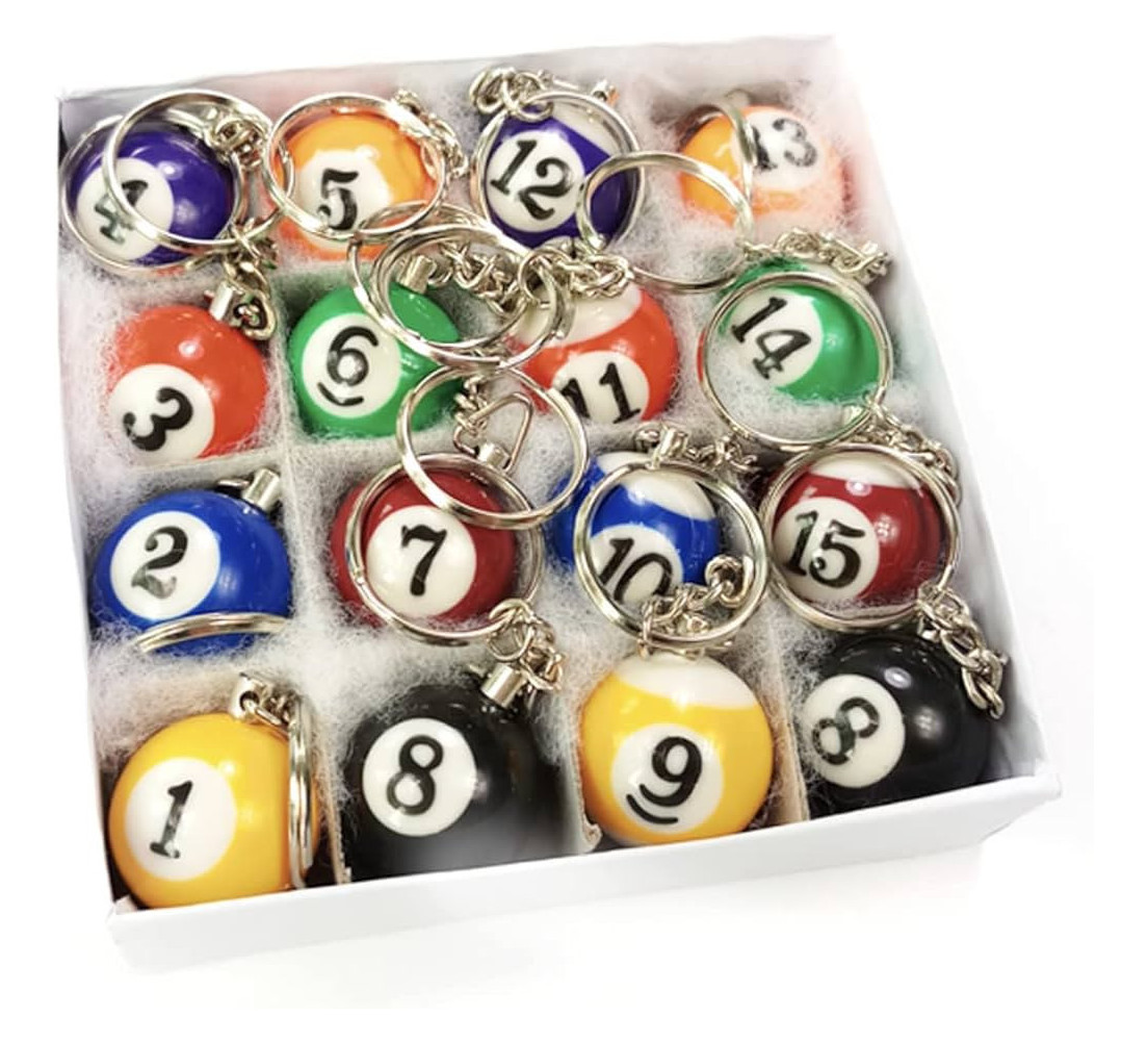 Porte-clés Billard | Accessoire boule de billard