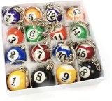 Porte-clés Billard | Accessoire boule de billard