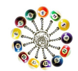 Porte-clés Billard | Accessoire boule de billard